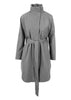 BRGN Bris Poncho Coats 060 Grey Melange