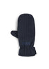 BRGN Mittens Accessories 790 Navy Pinstripe