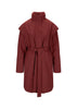 BRGN Monsun Coat Coats 471 Russet Pinstripe