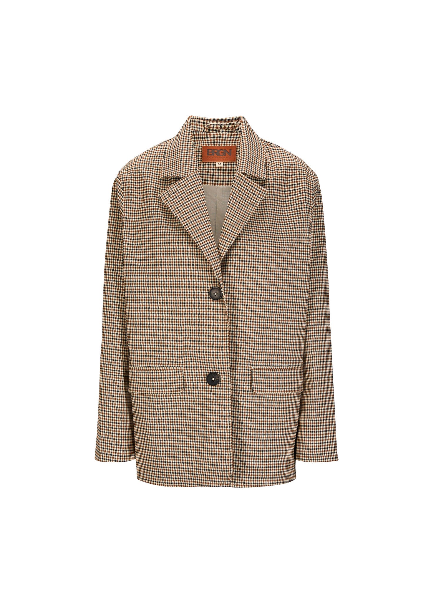 BRGN Musk Blazer Coats 143 Check