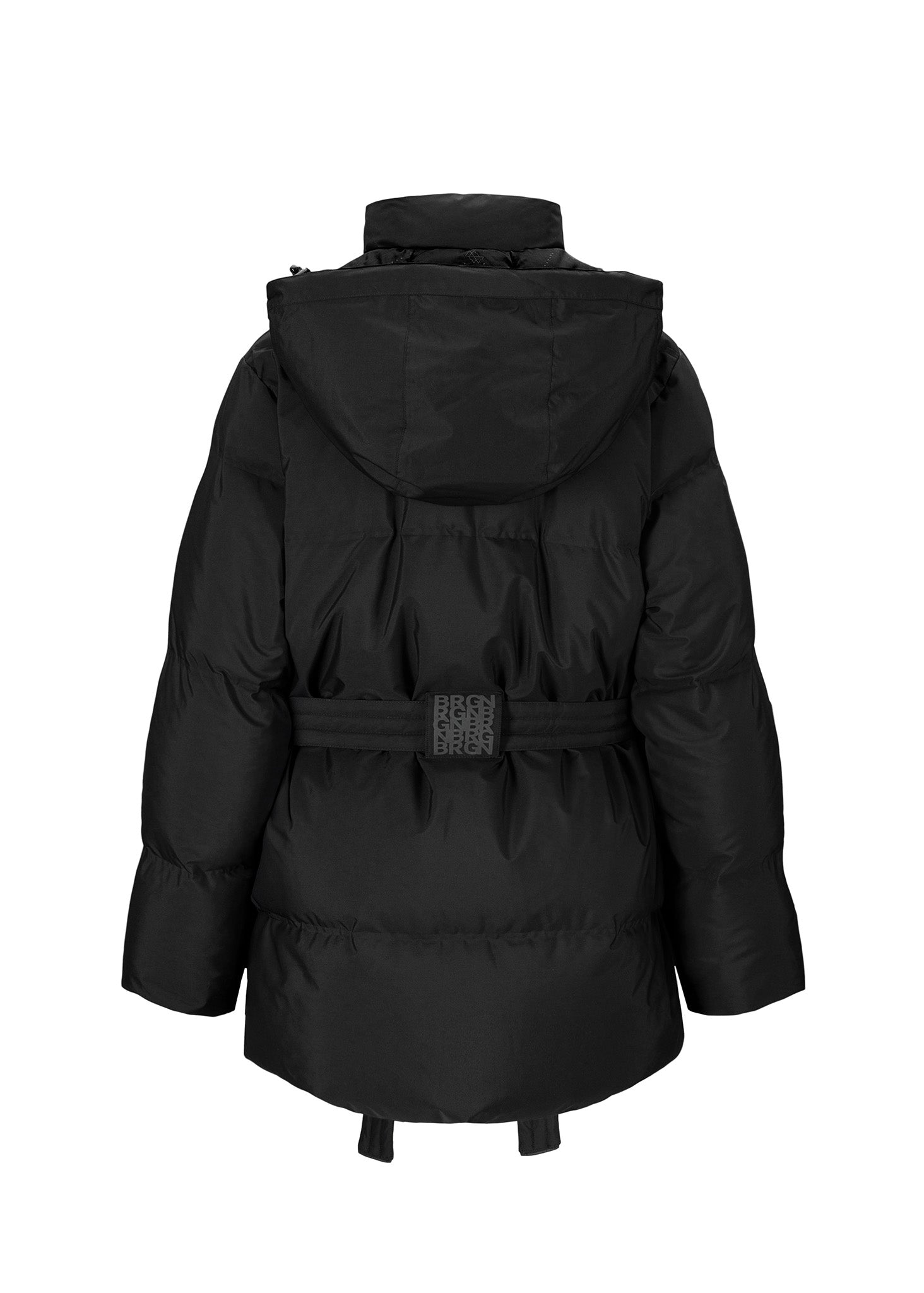 BRGN Nysne Down Puffer Coats 095 New Black