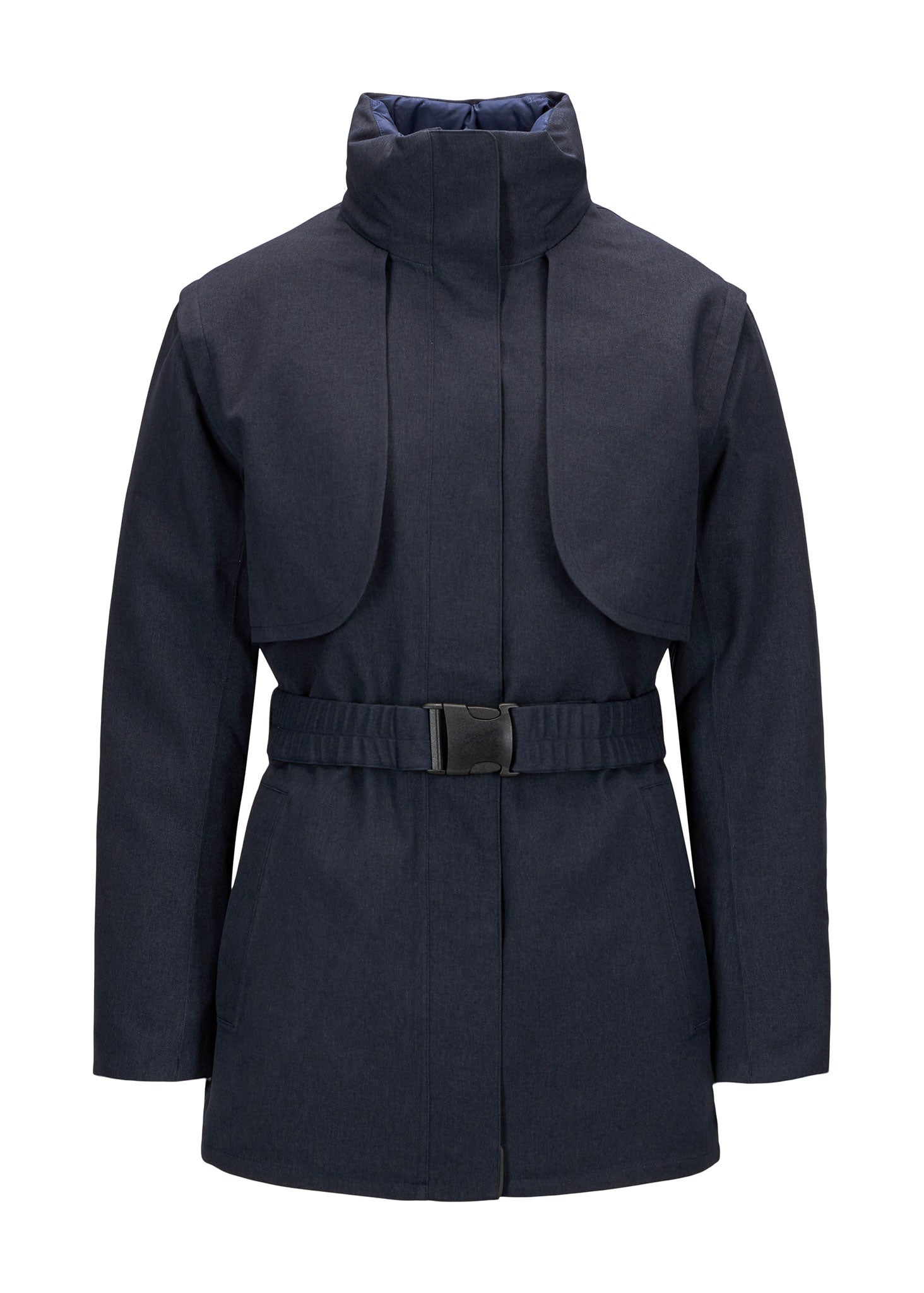 BRGN Overskyet Padded Coat Coats 795 Dark Navy