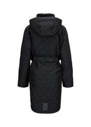 BRGN Quilted Bris Poncho Coats 095 New Black