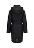 BRGN Quilted Bris Poncho Coats 095 New Black