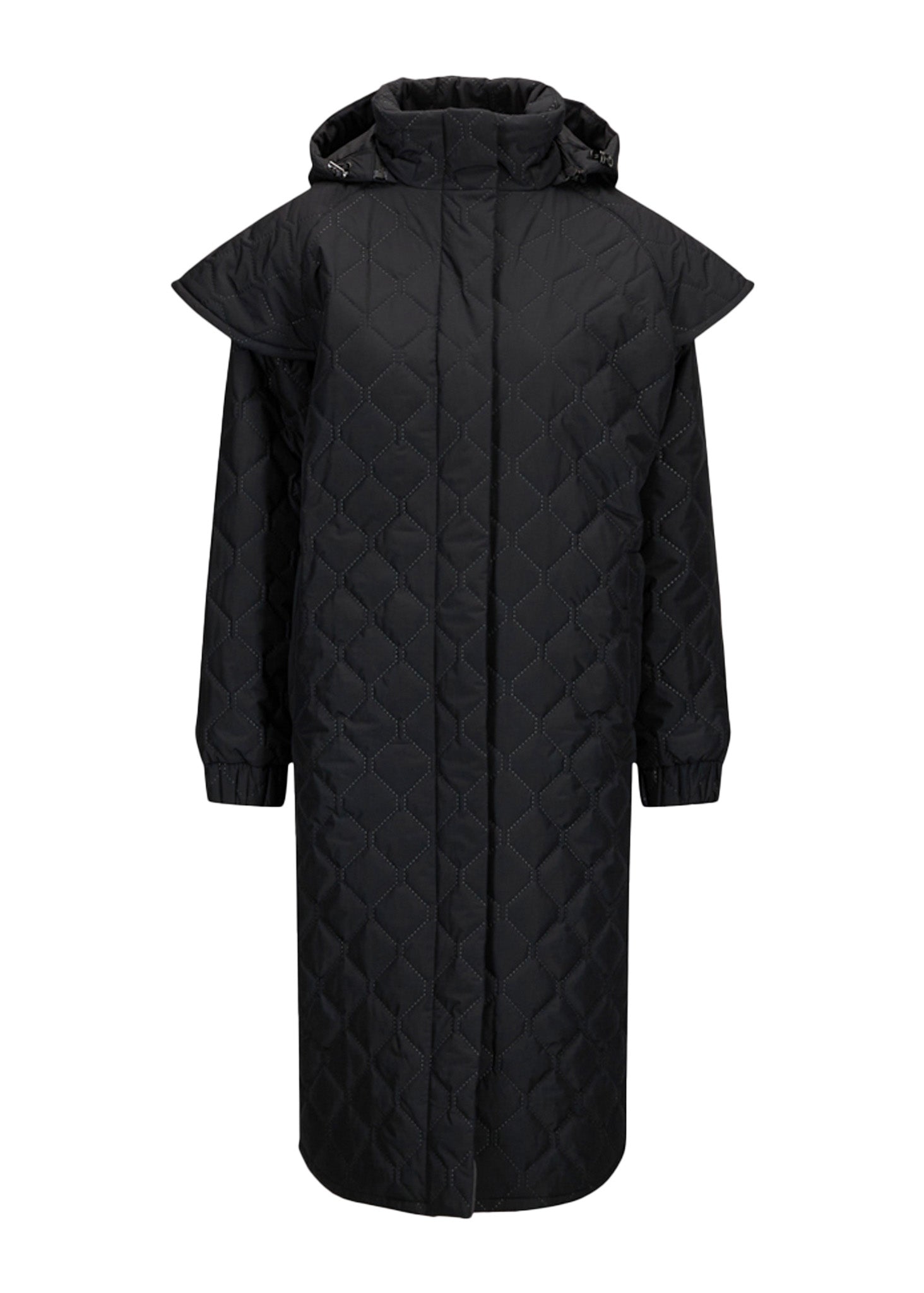 BRGN Quilted Tyfon Coat Coats 095 New Black