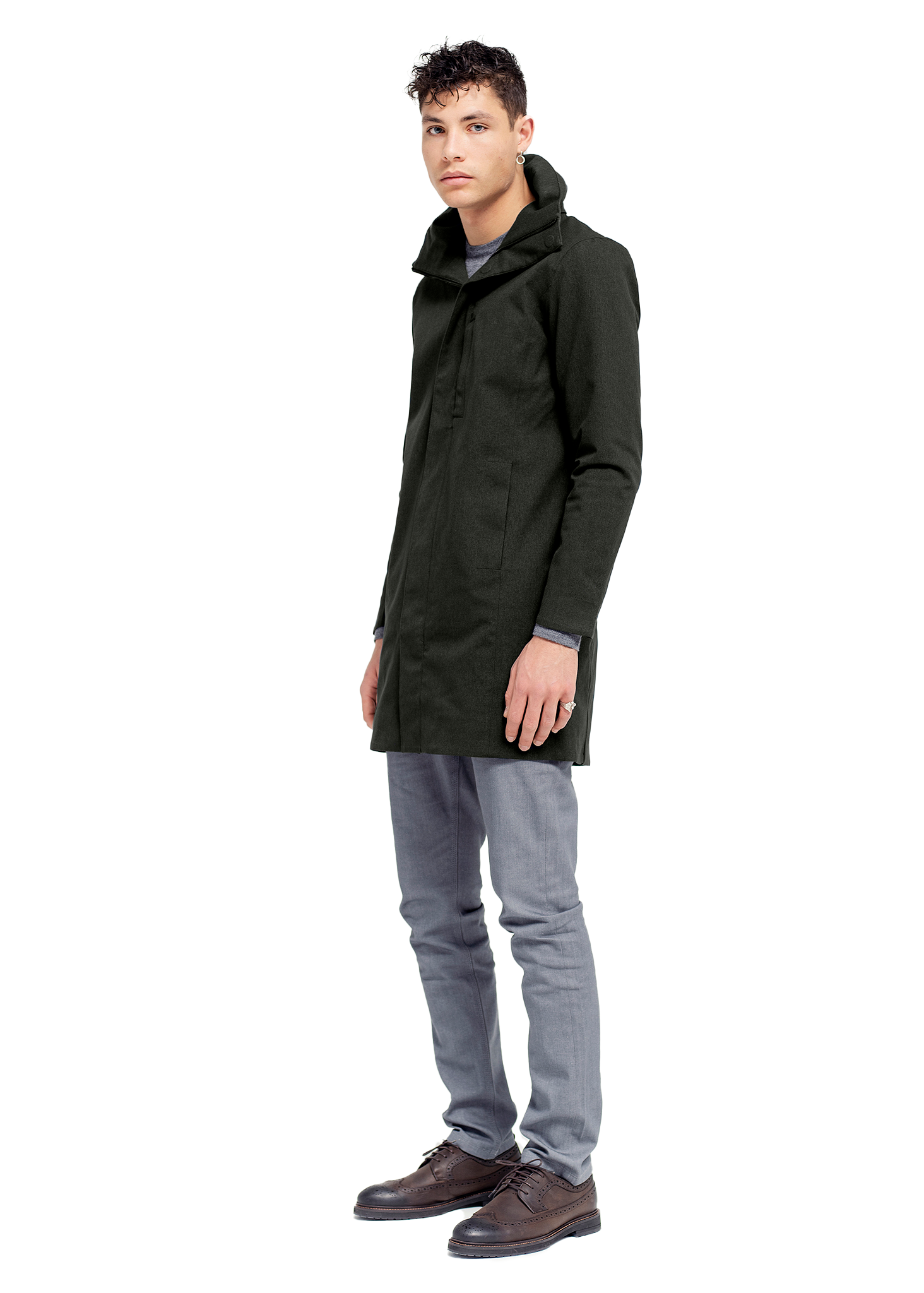 BRGN Sludd Coat Coats 880 Rosin Dark Green