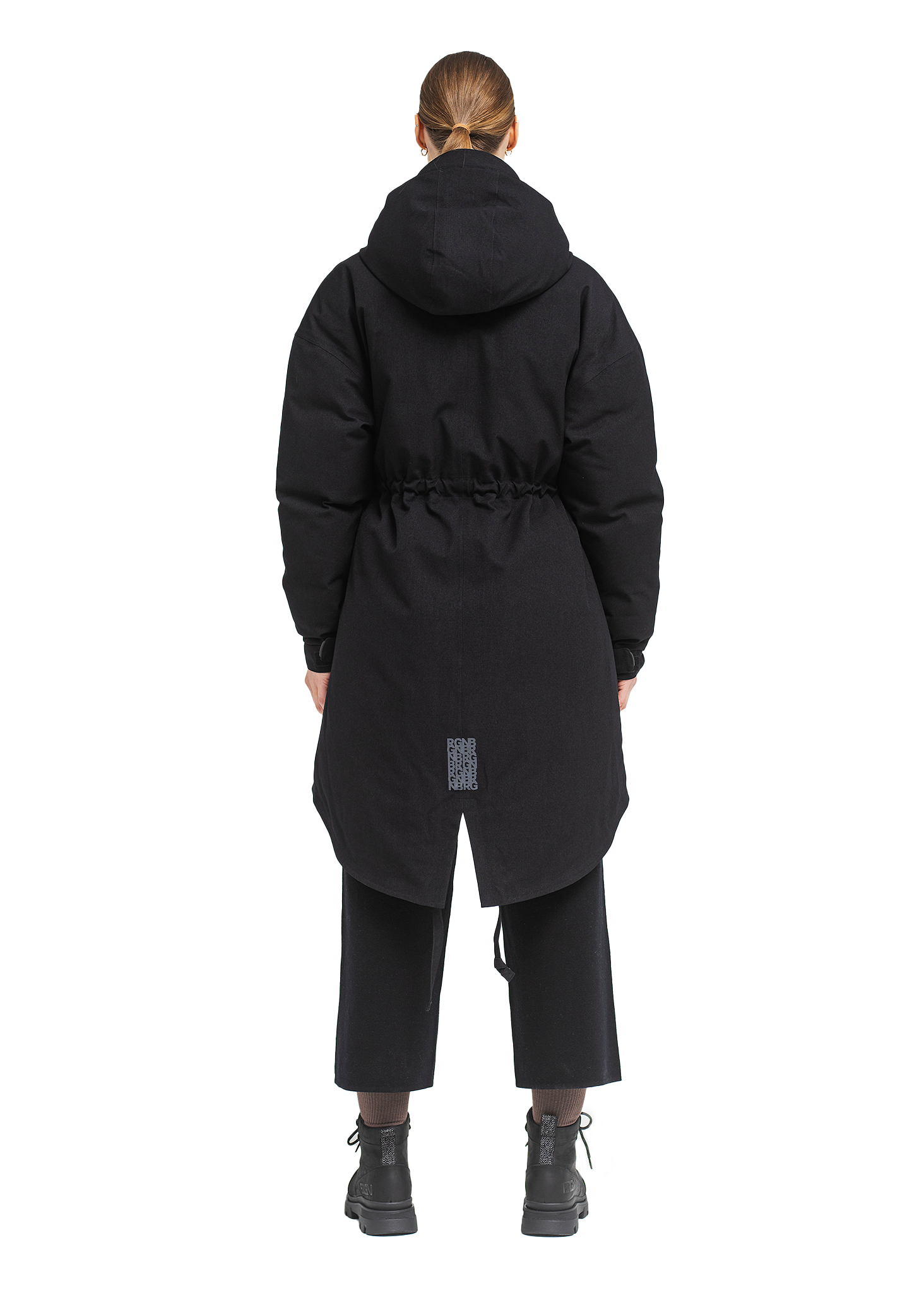 BRGN Snøstorm Parka Coats 095 New Black