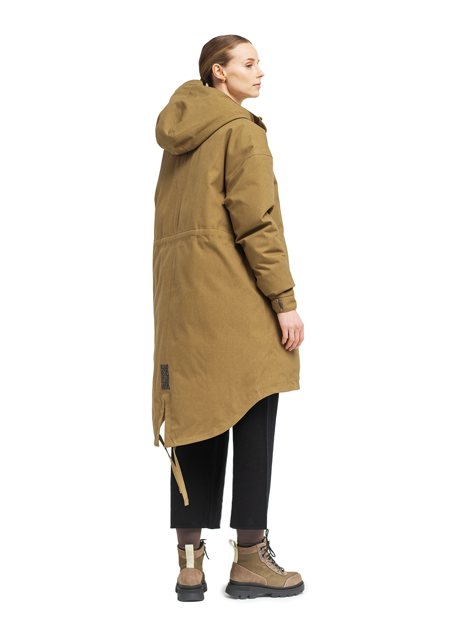 BRGN Snøstorm Parka Coats 840 Lizard Green