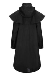 BRGN Tyfon Coat Coats 097 Black Tweed