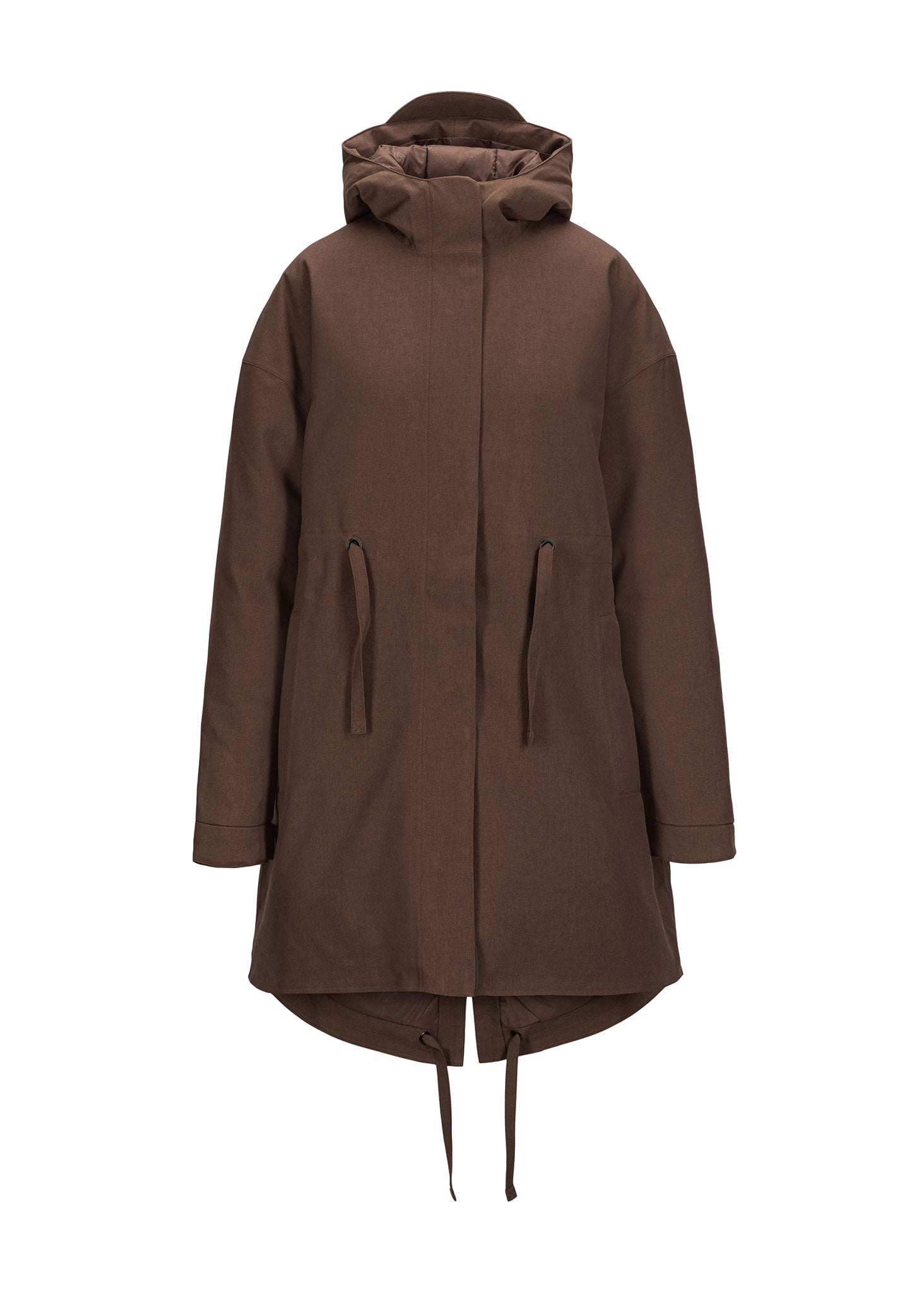 BRGN Snøstorm Parka Coats 187 Chocolate Brown